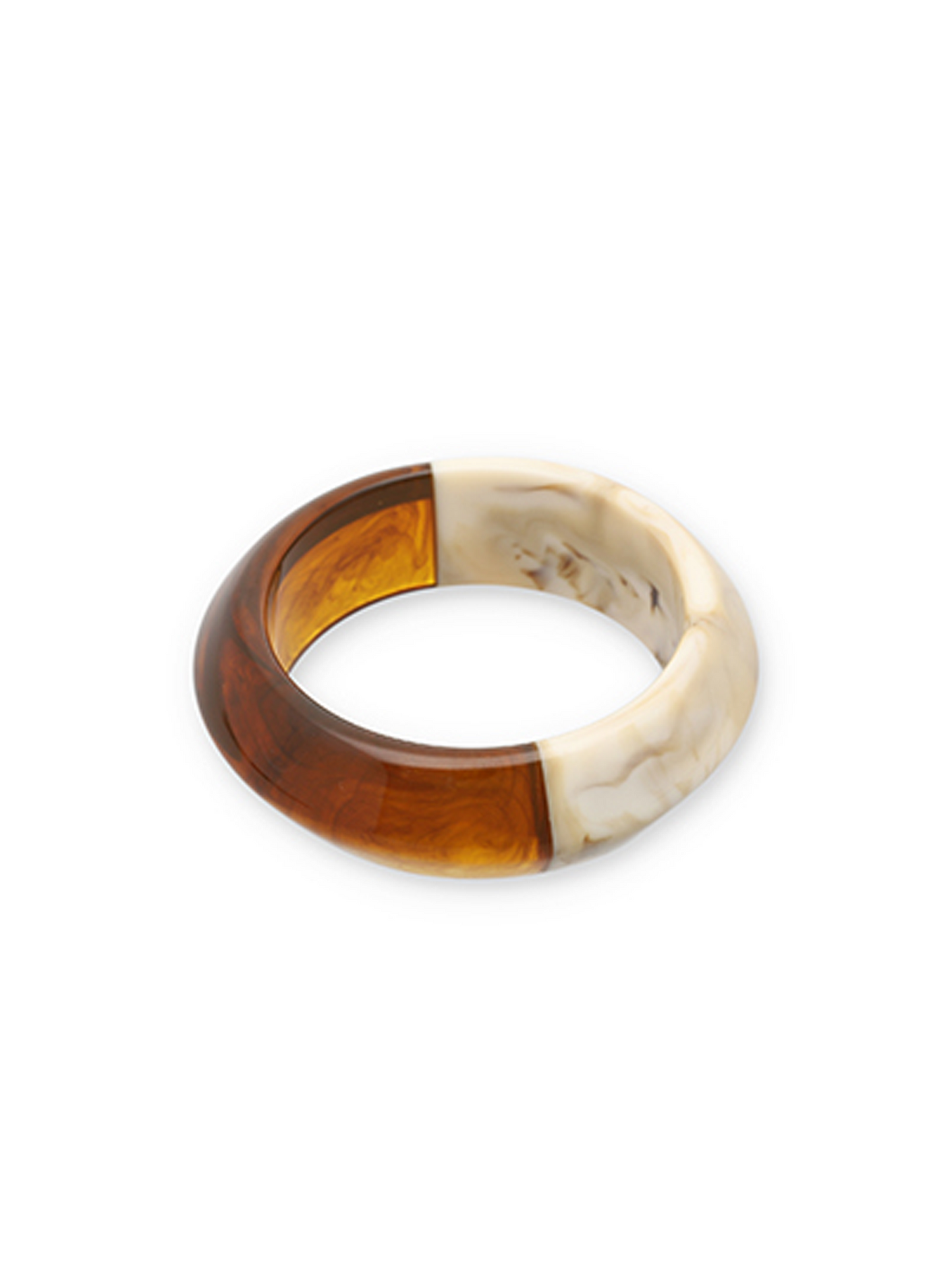 Armband Bangle Kiki - Bruin Beige