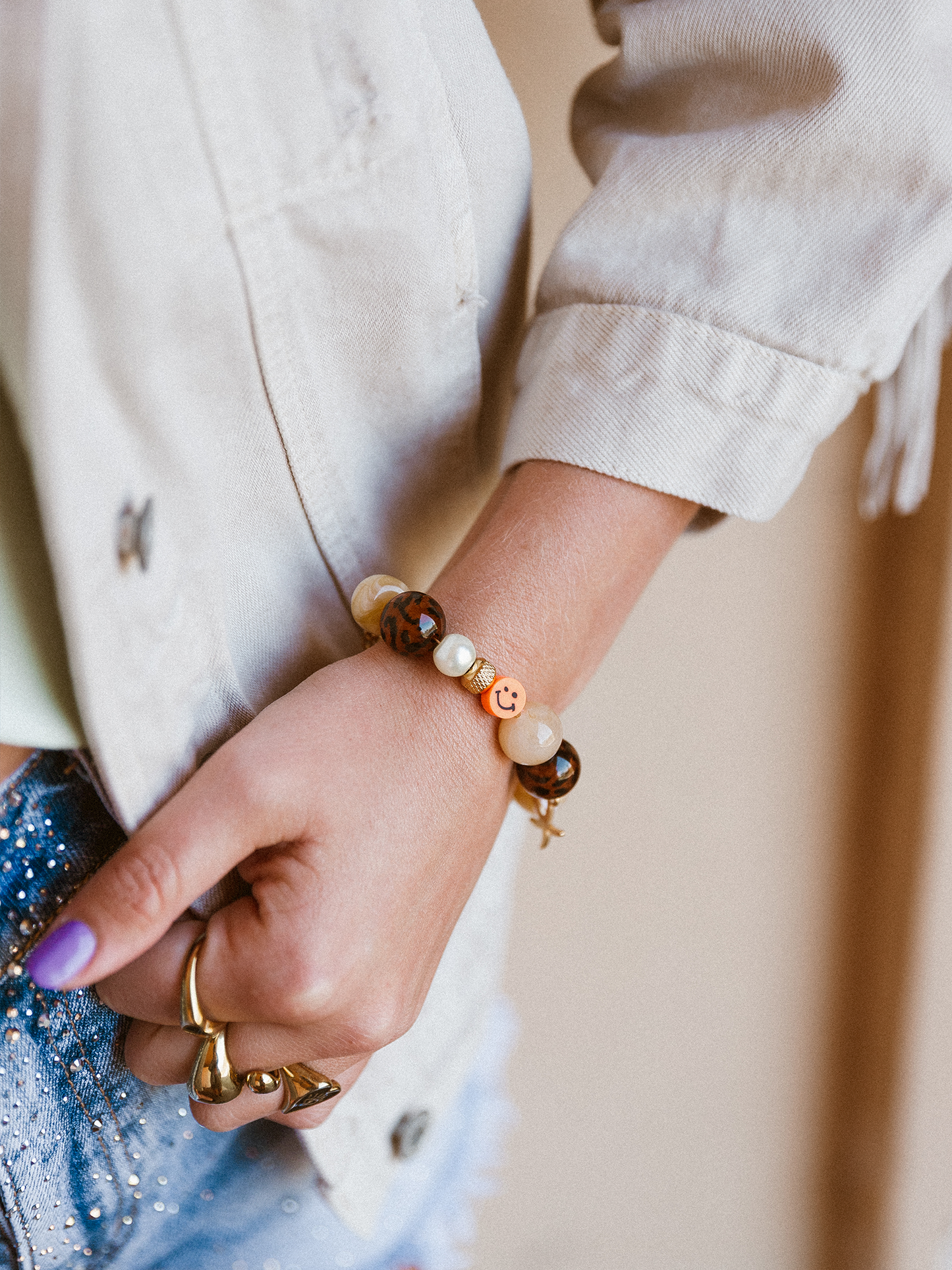 Armband Mix Nina - Leopard
