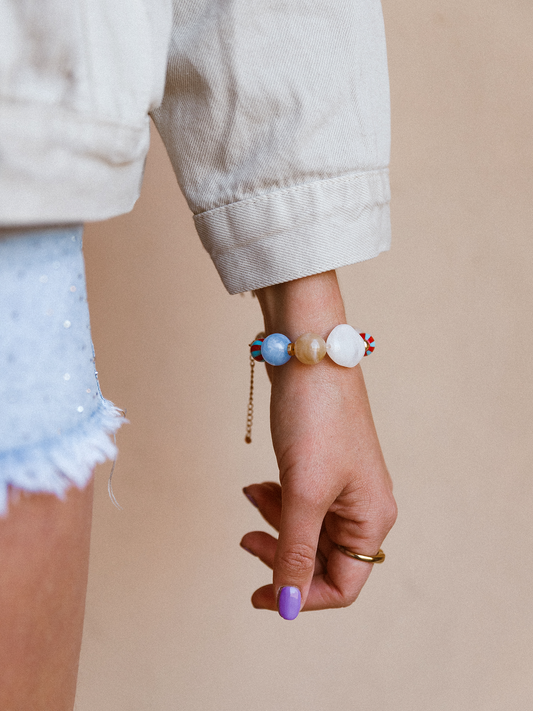 Armband Mix Noor - Light Blue