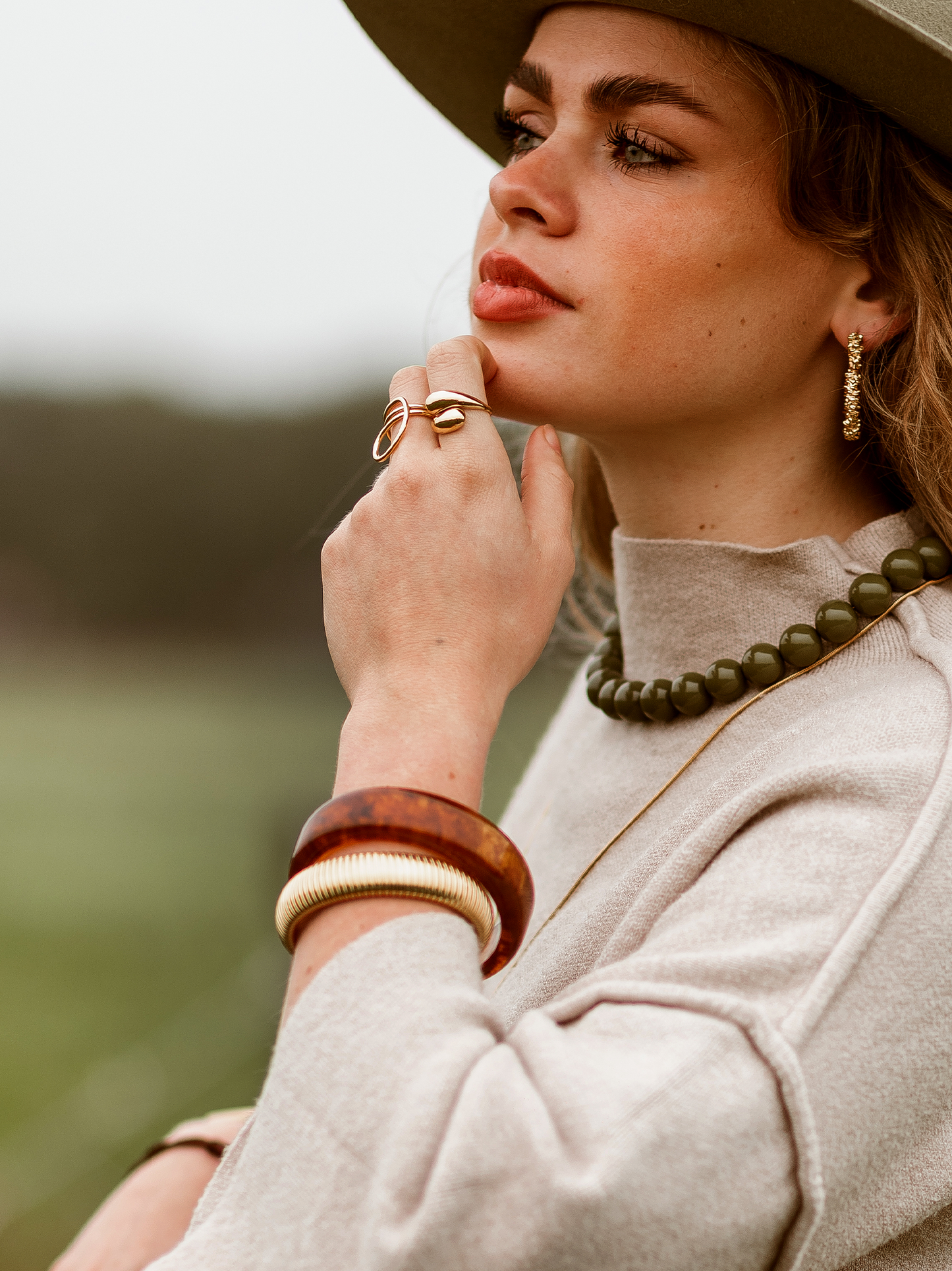 Armband Fenna - Bruin