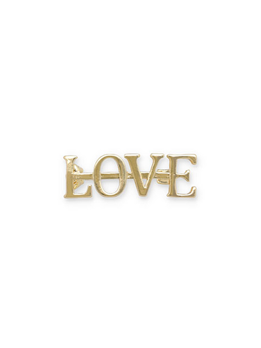 Broche Love - Goud
