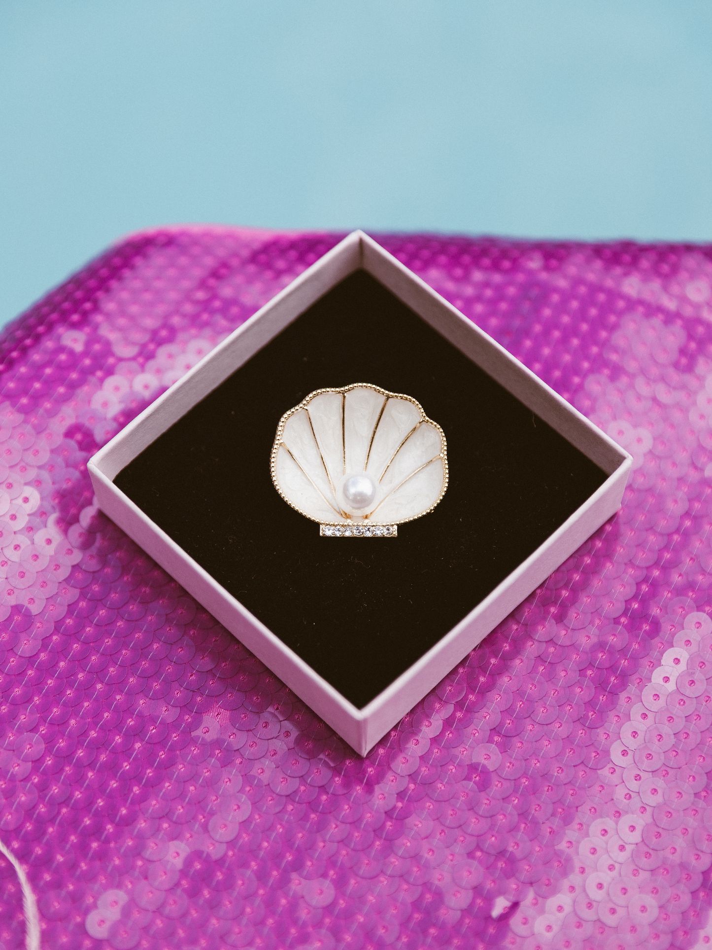Broche Schelp - Goud