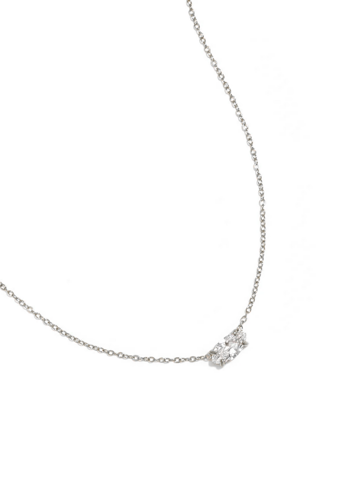 Ketting Aniek Diamant - Zilver