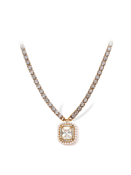 Ketting Loïs Diamond - Goud