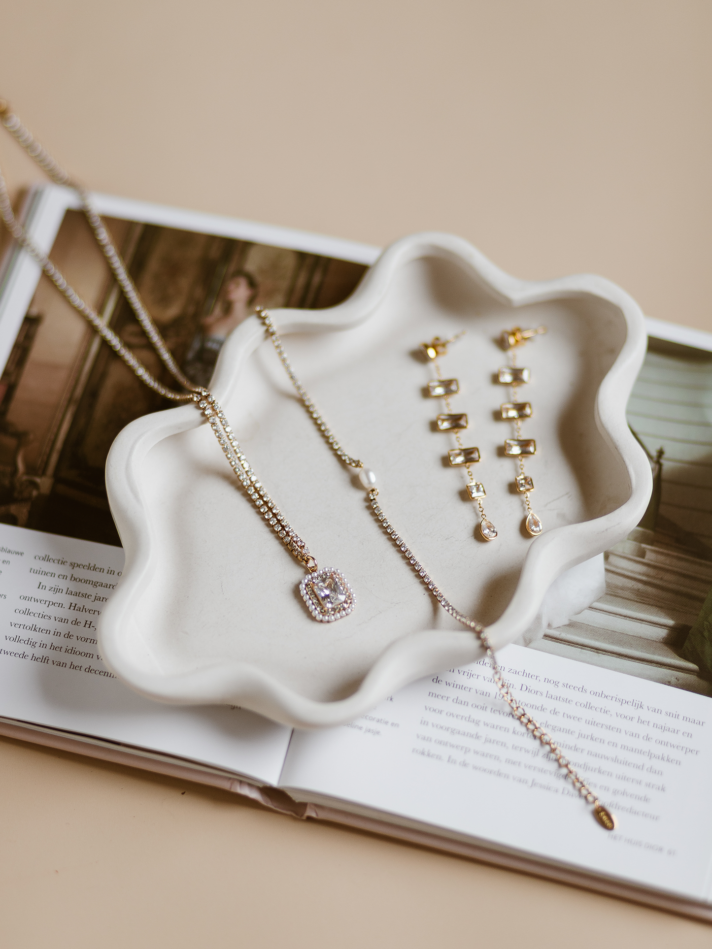 Ketting Loïs Diamond - Goud