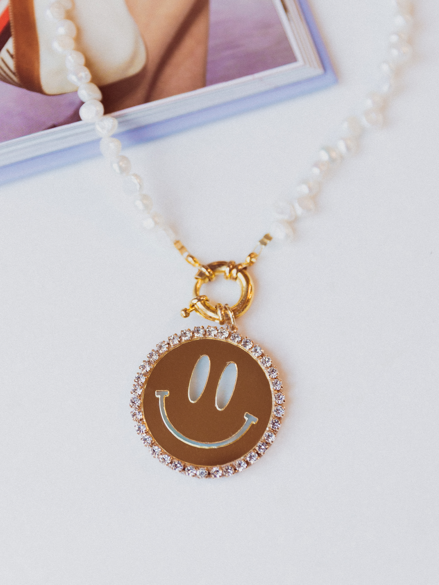 Ketting Mae Smiley - Goud