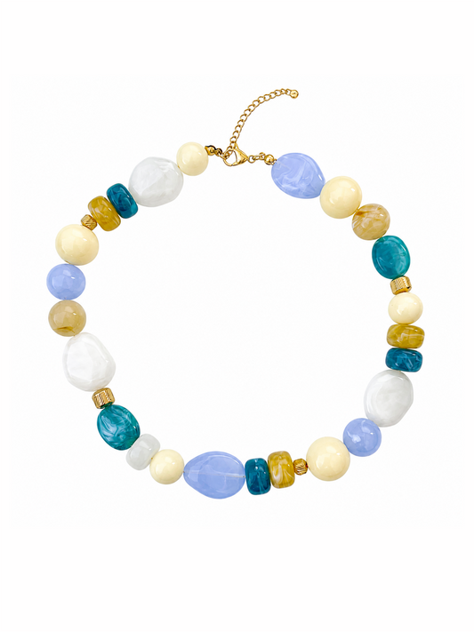 Ketting Mix Waves - Blue Yellow