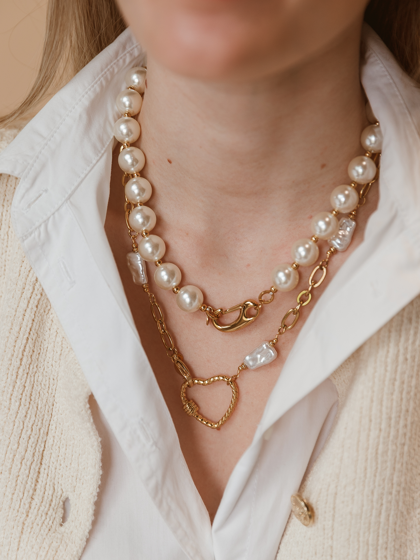 Ketting Heart Fleur - Goud