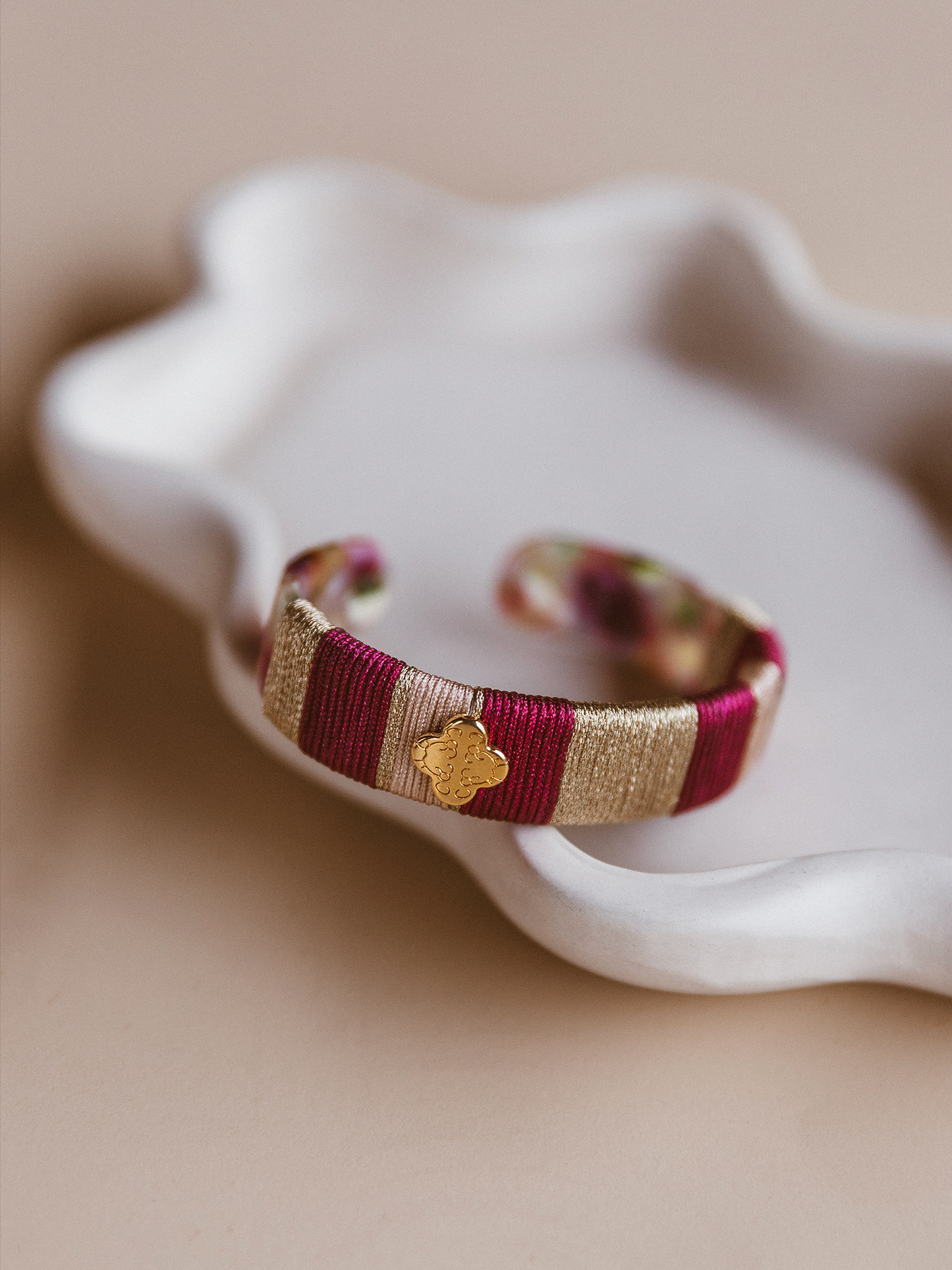 Limited Armband Luna - Bordeaux