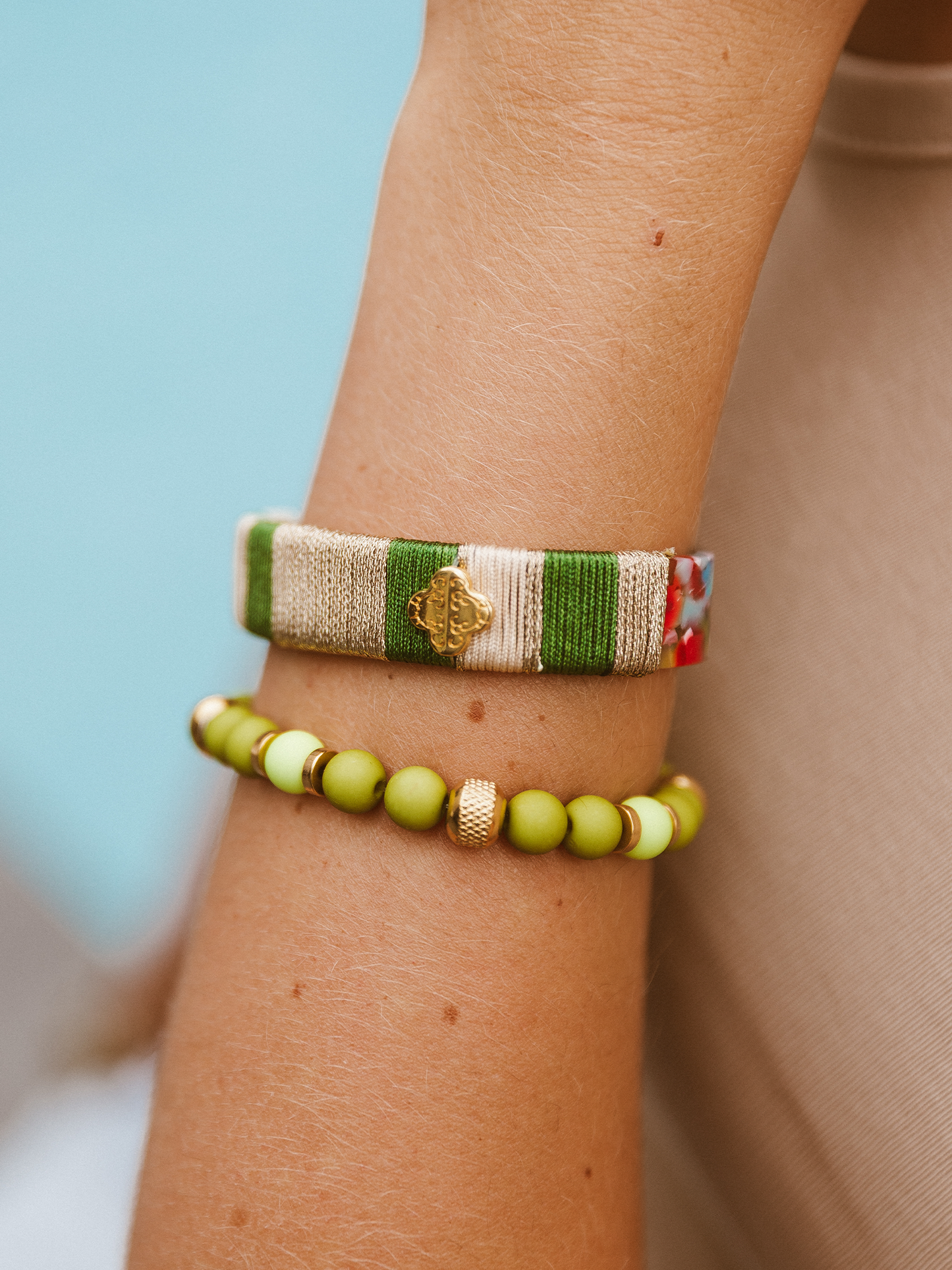 Limited Armband Luna - Groen