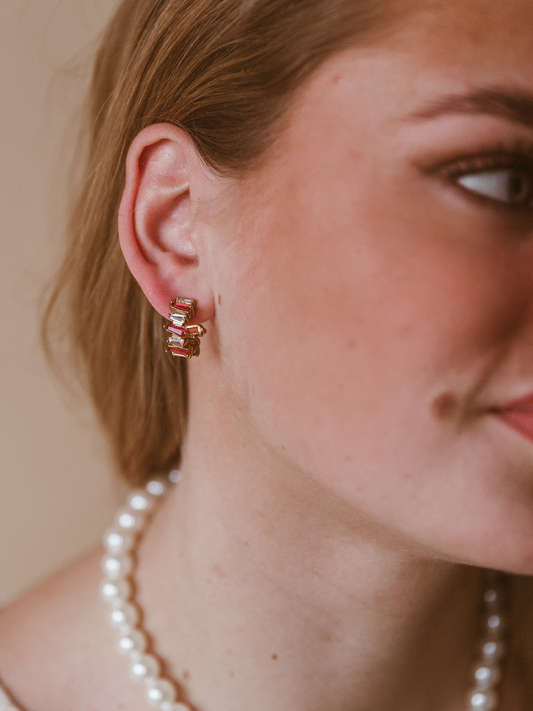 Oorbel Lola Color - Goud