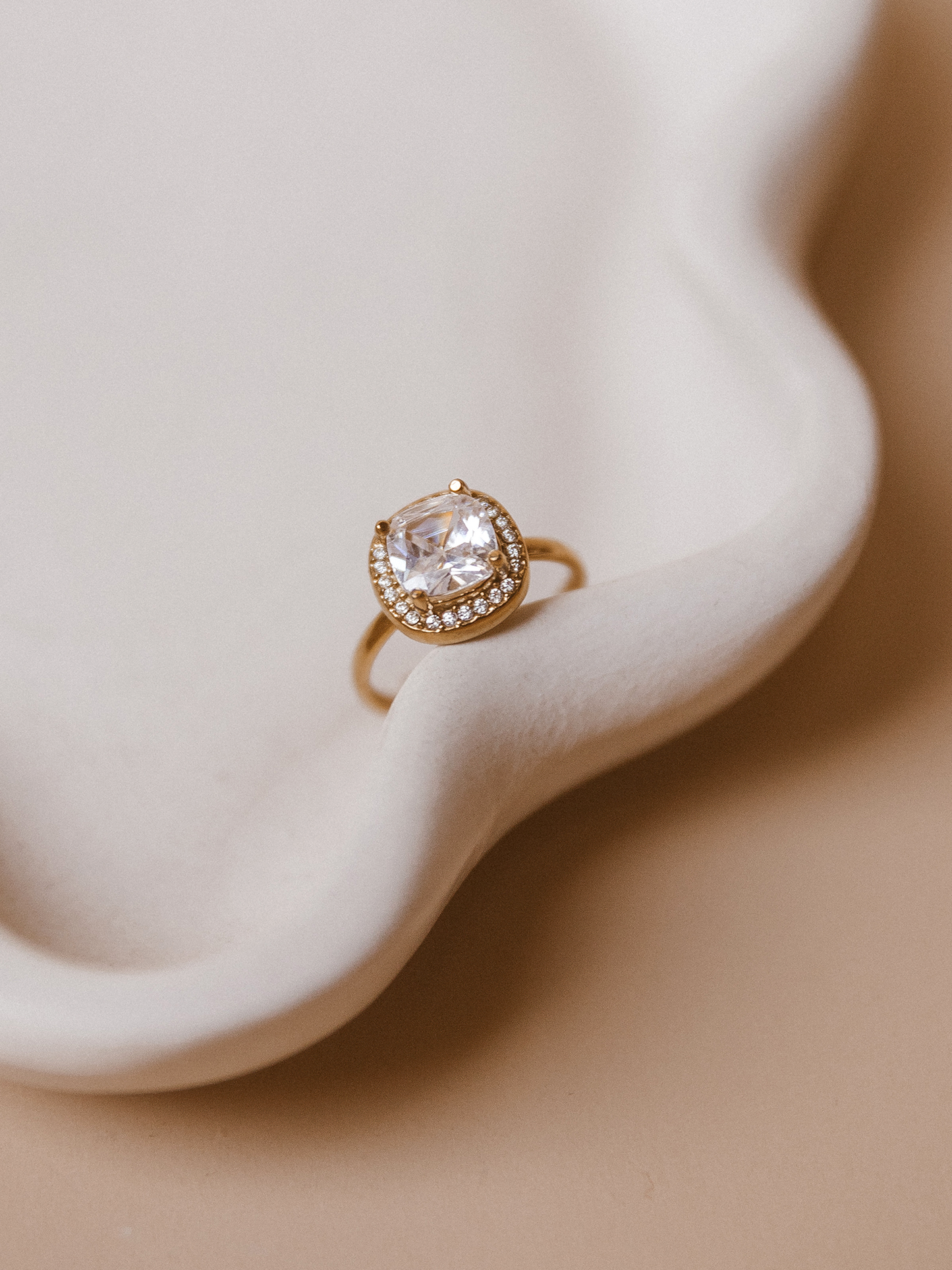 Ring Isa Diamant - Goud