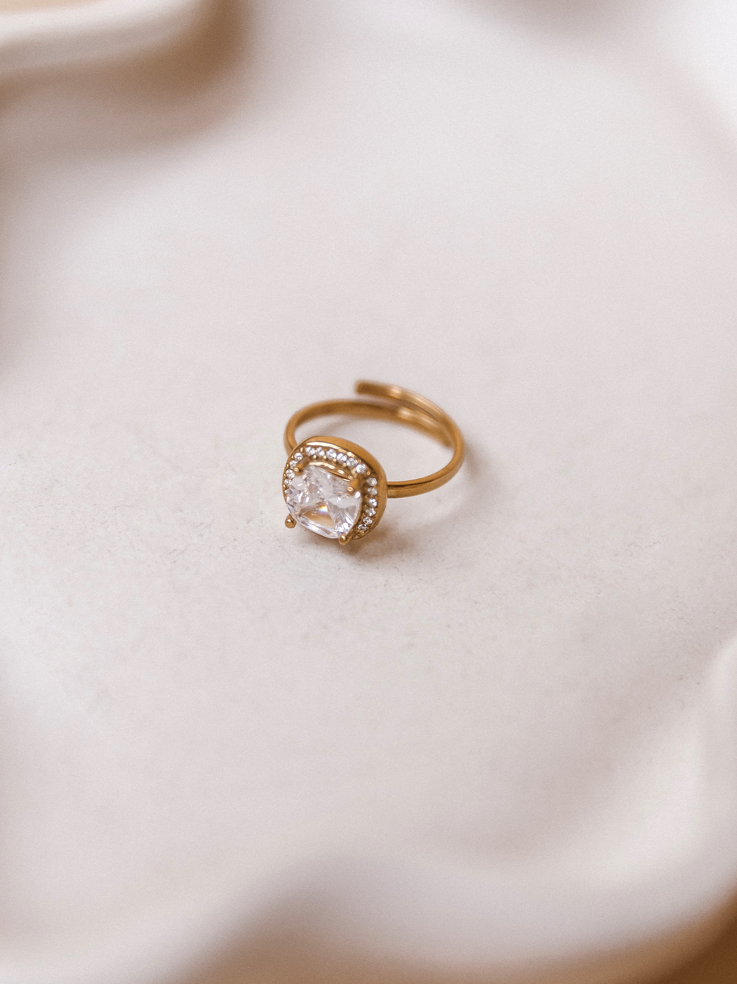 Ring Isa Diamant - Goud
