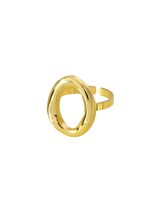 Ring Zara Minimalistisch - Goud