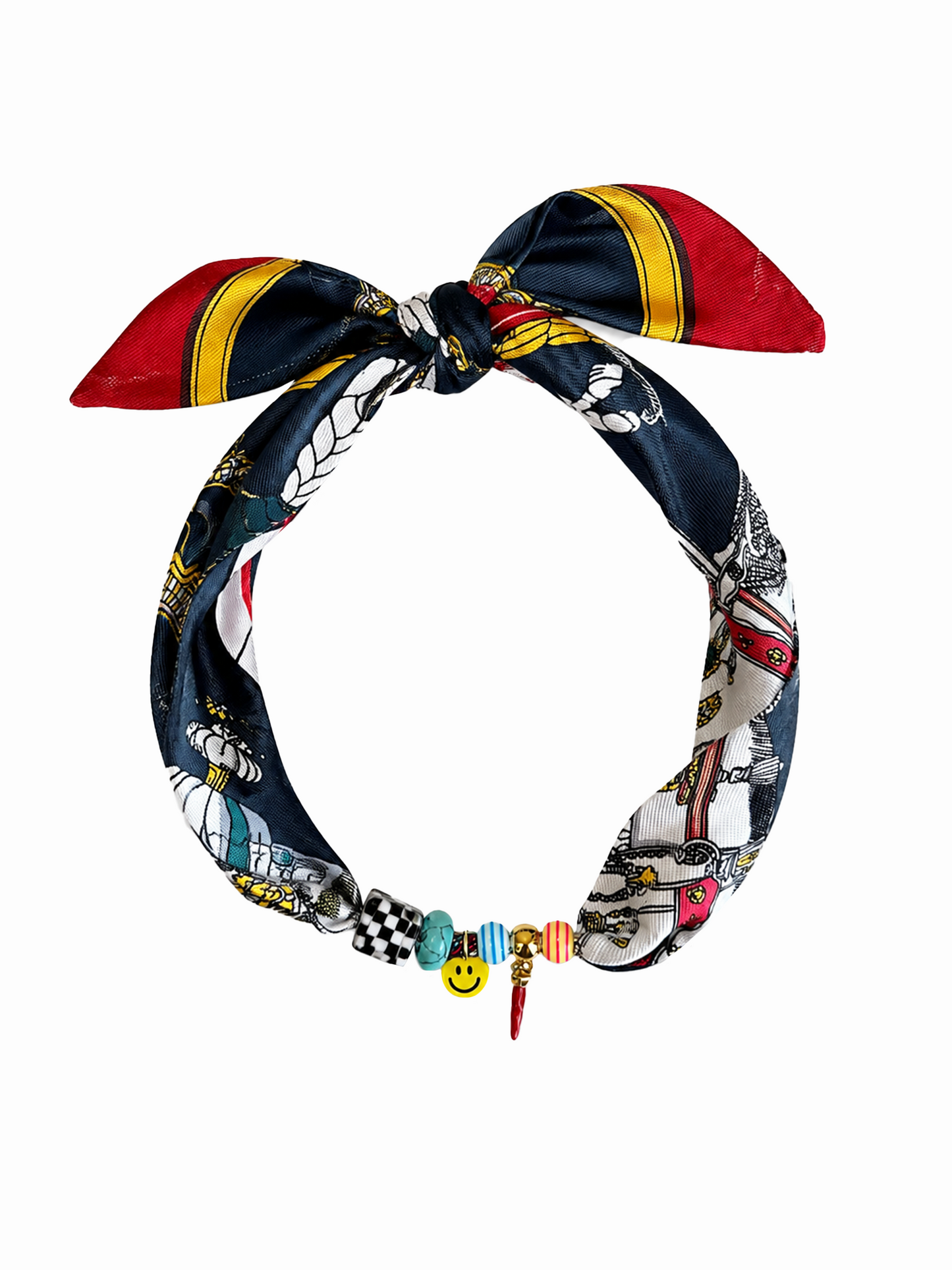 Sjaalsieraad Kiki Ocean - Blauw