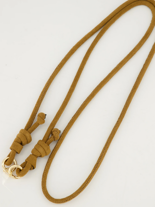 Telefoonkoord Goud - Bruin