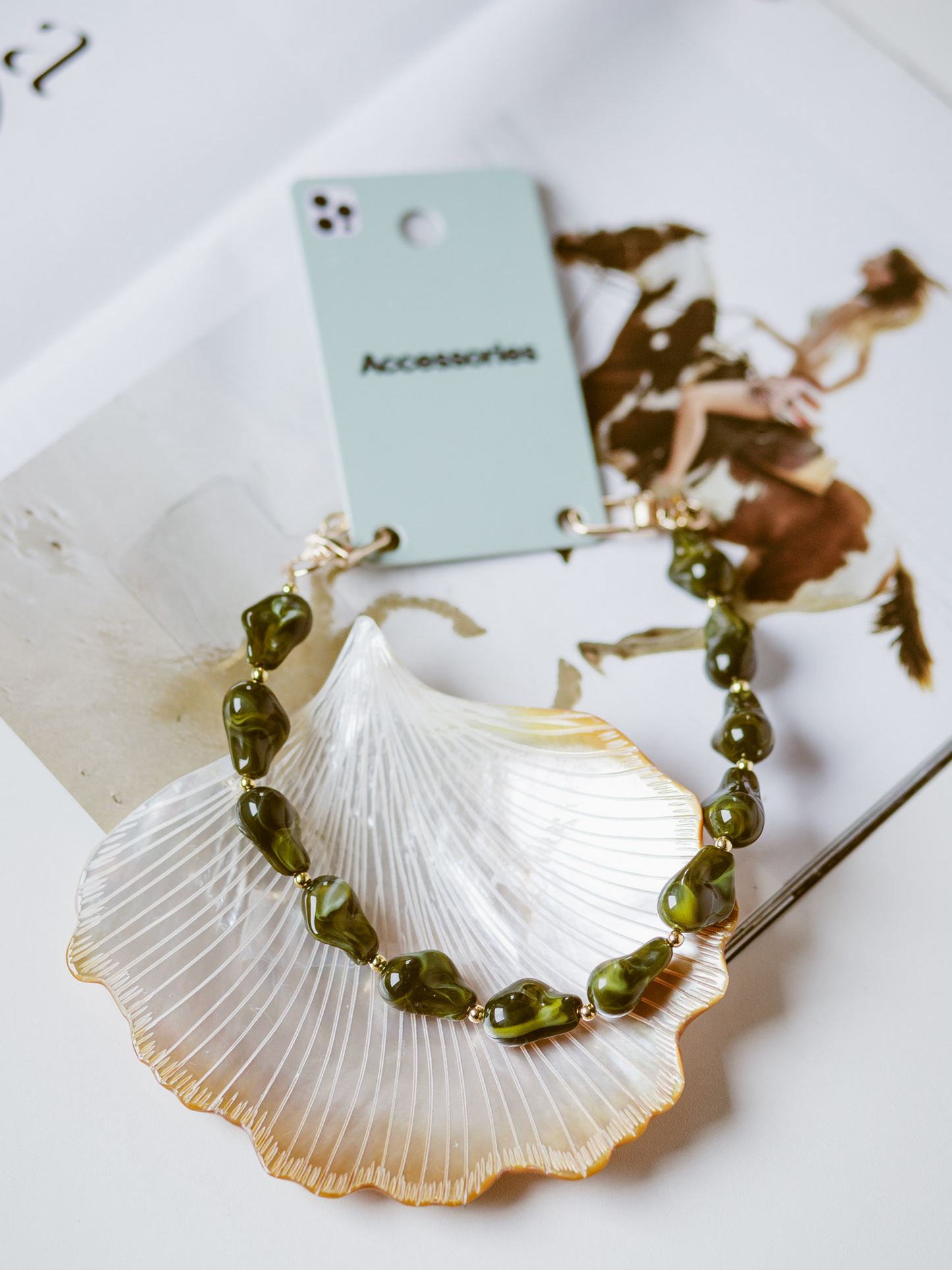 Telefoonkoord Trendy - Groen