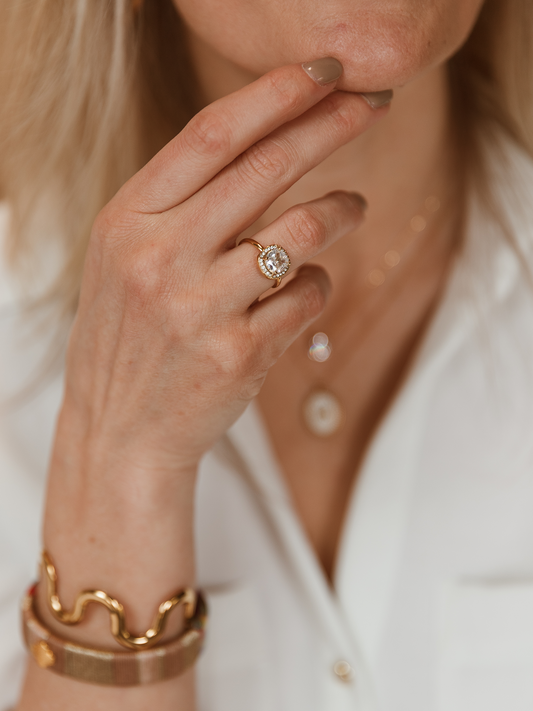 Ring Isa Diamant - Goud