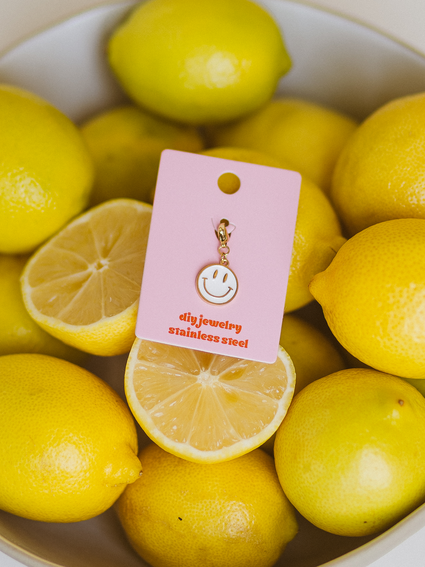 Mix & Match Bedel Smiley - Goud