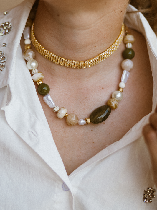 Ketting Mix Beach - Green