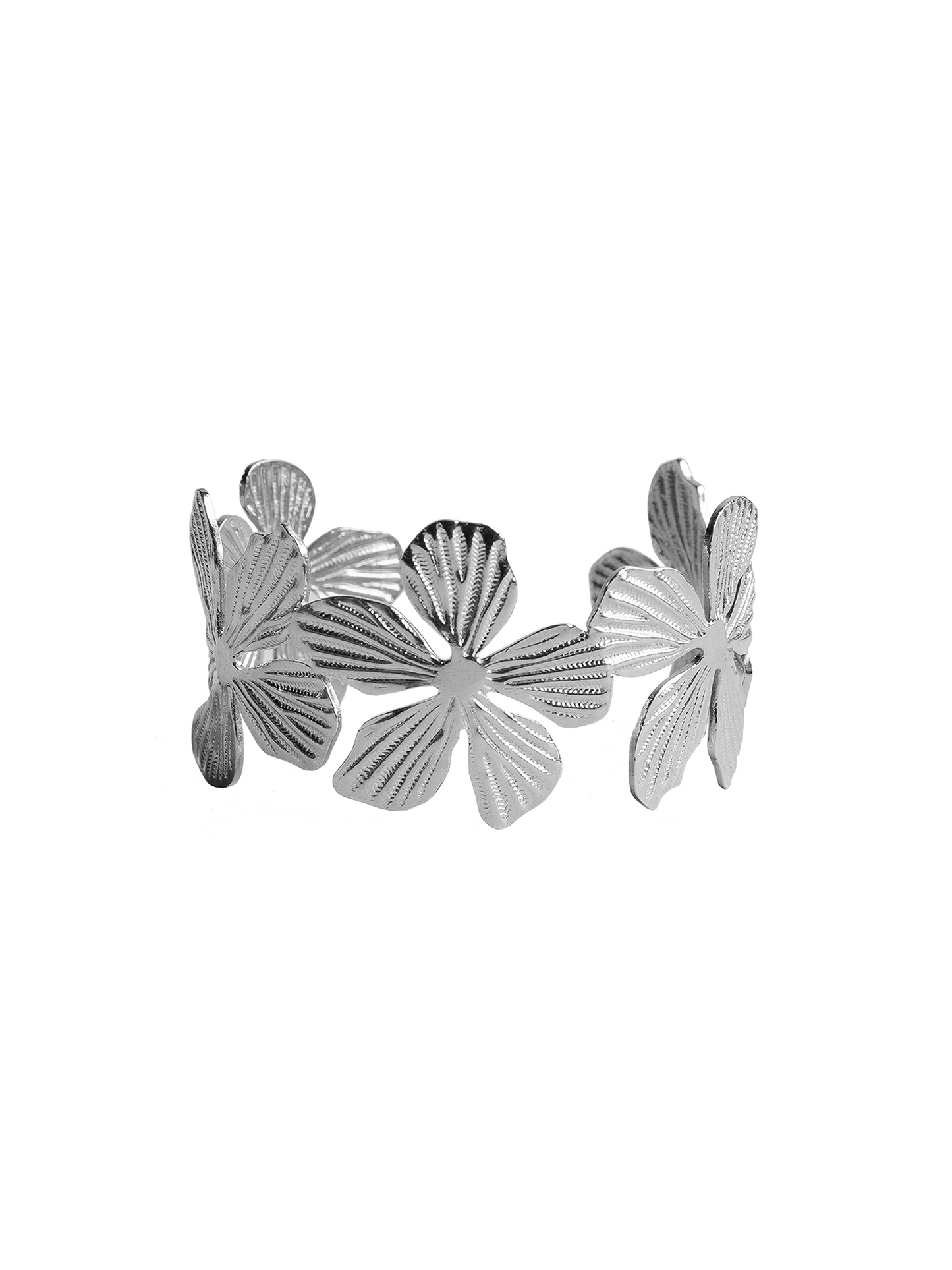 Armband Femm Bloem - Zilver