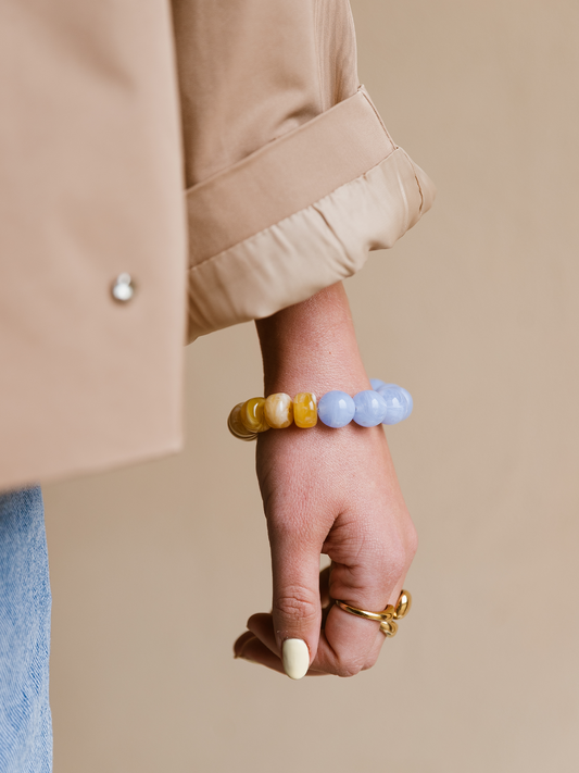 Armband Mix Nina - Light Blue