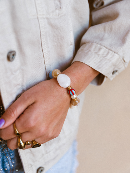 Armband Mix Noor - Light Blue