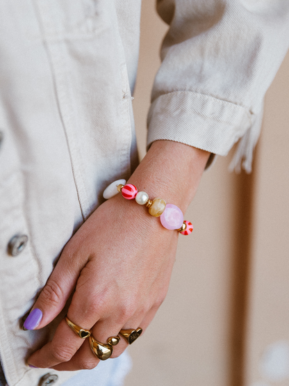 Armband Mix Noor - Pink