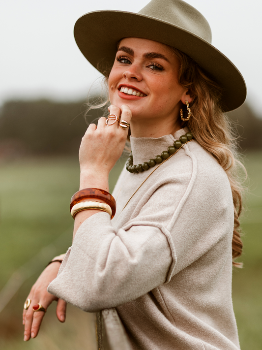 Armband Lieve Stretch - Goud