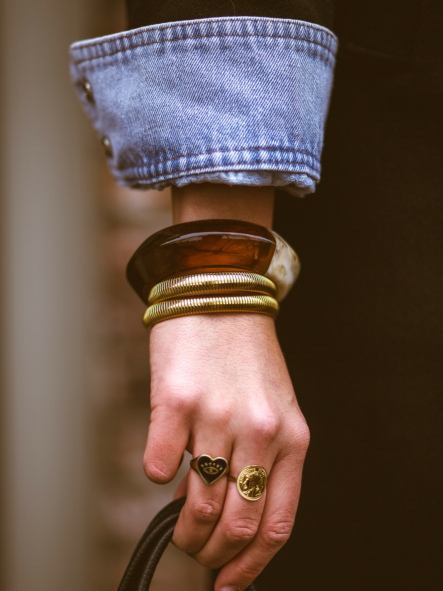 Armband Maud Stretch - Goud