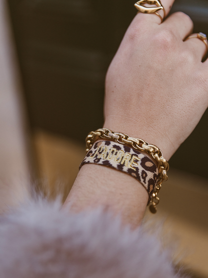 Armband Schakel Fay - Goud