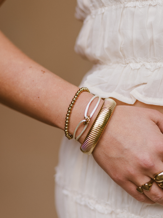 Armband Beau Stretch - Goud