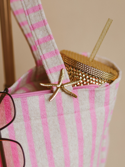 Broche Clip Zeester - Goud