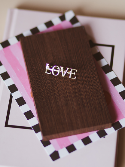 Broche Love - Goud