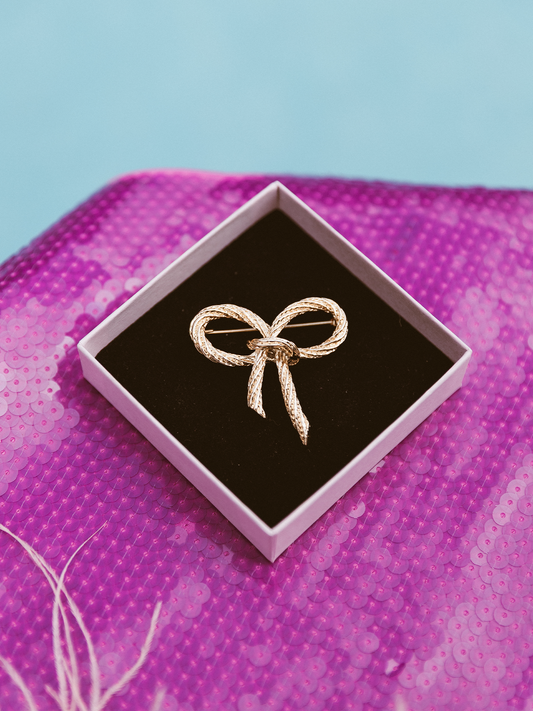 Broche Strik - Goud