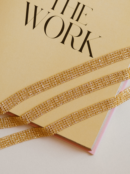 Glitter Choker - Goud