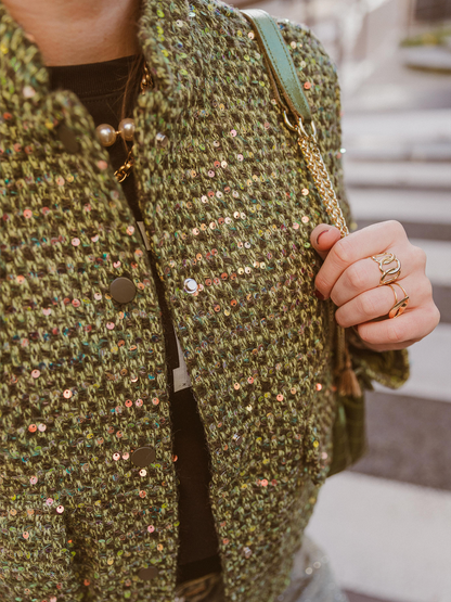 Jacket Glitter - Green