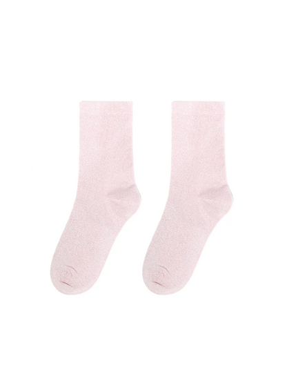 Glitter Sokken Set - Beige