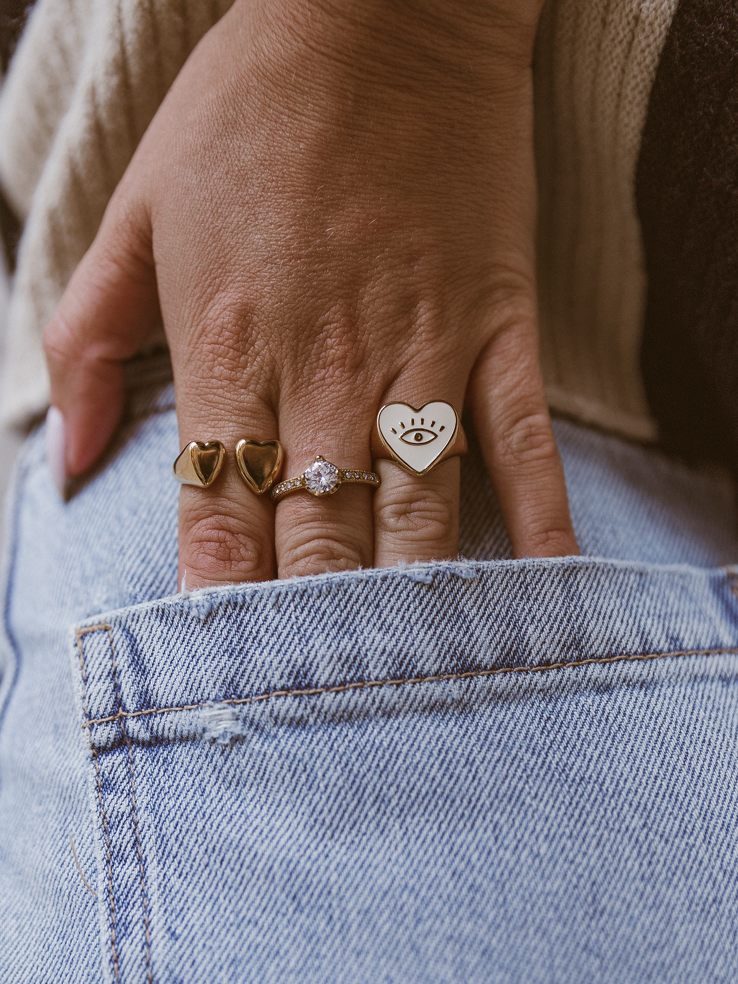 Ring Aniek Diamant - Goud