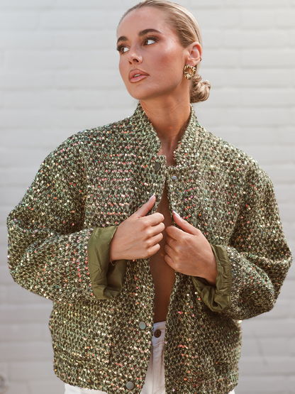 Jacket Glitter - Green