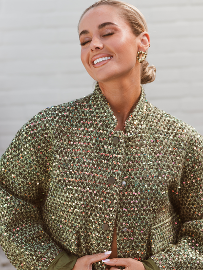 Jacket Glitter - Green