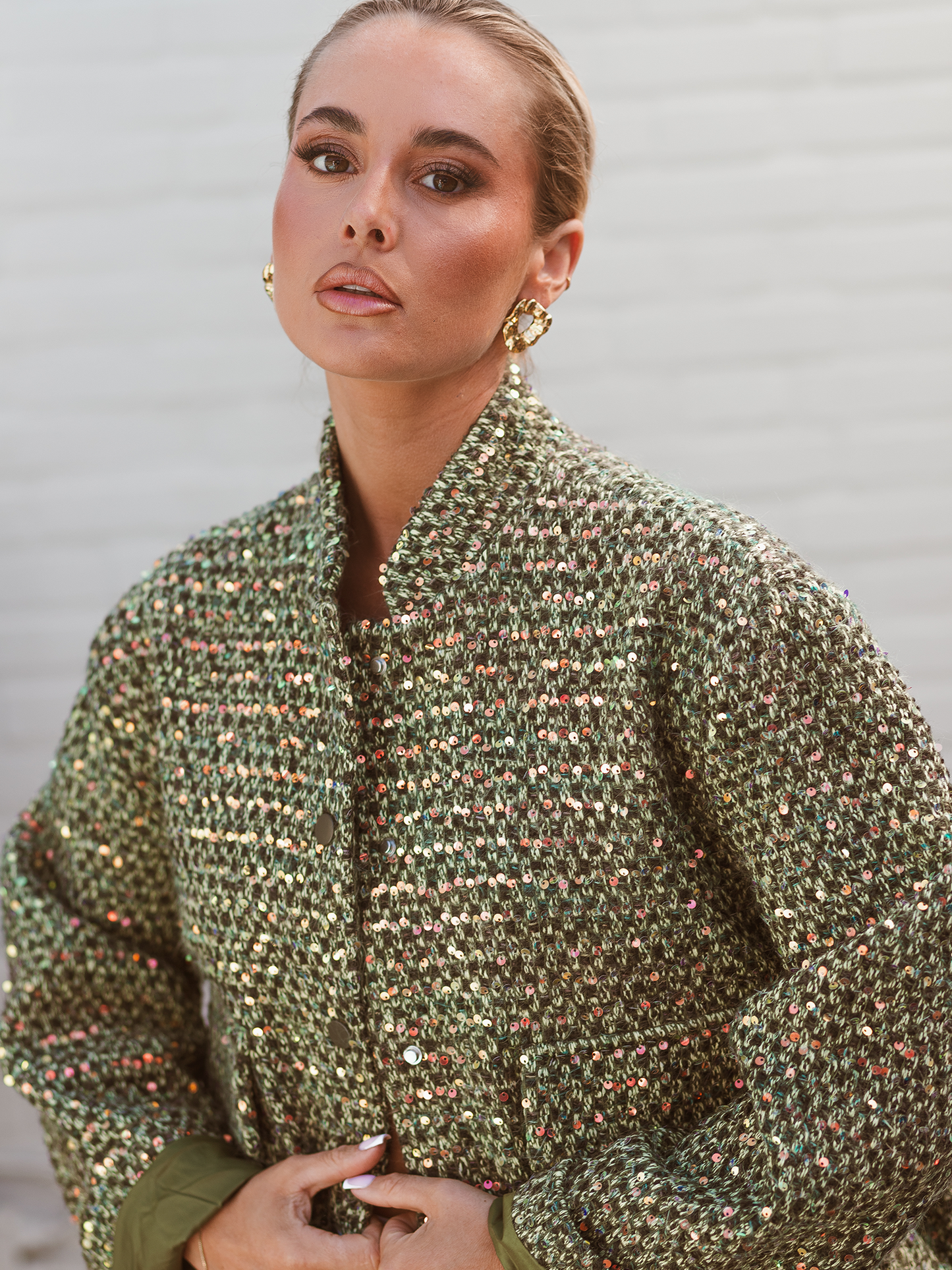 Jacket Glitter - Green