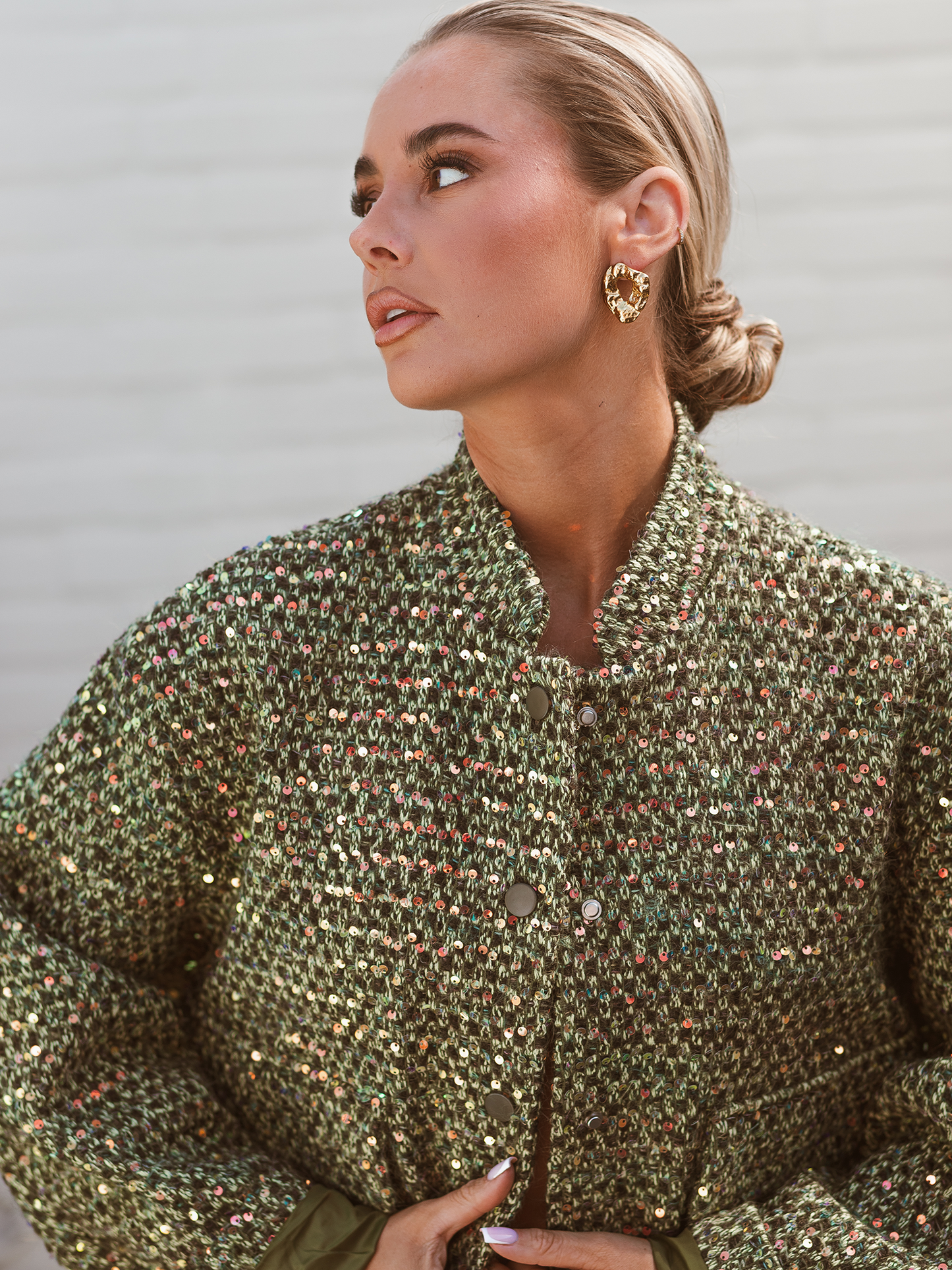 Jacket Glitter - Green