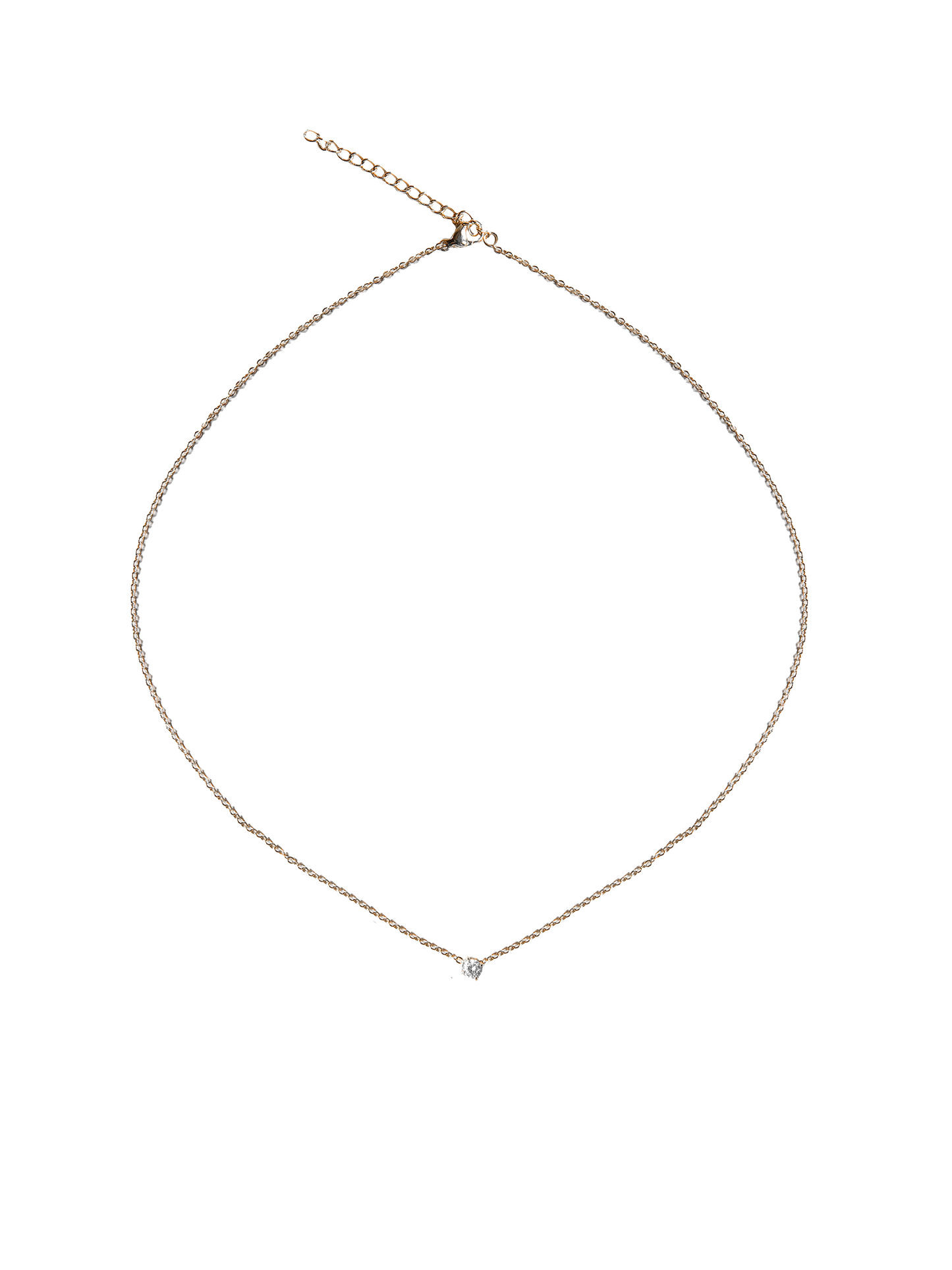 Ketting Aniek Diamant - Goud