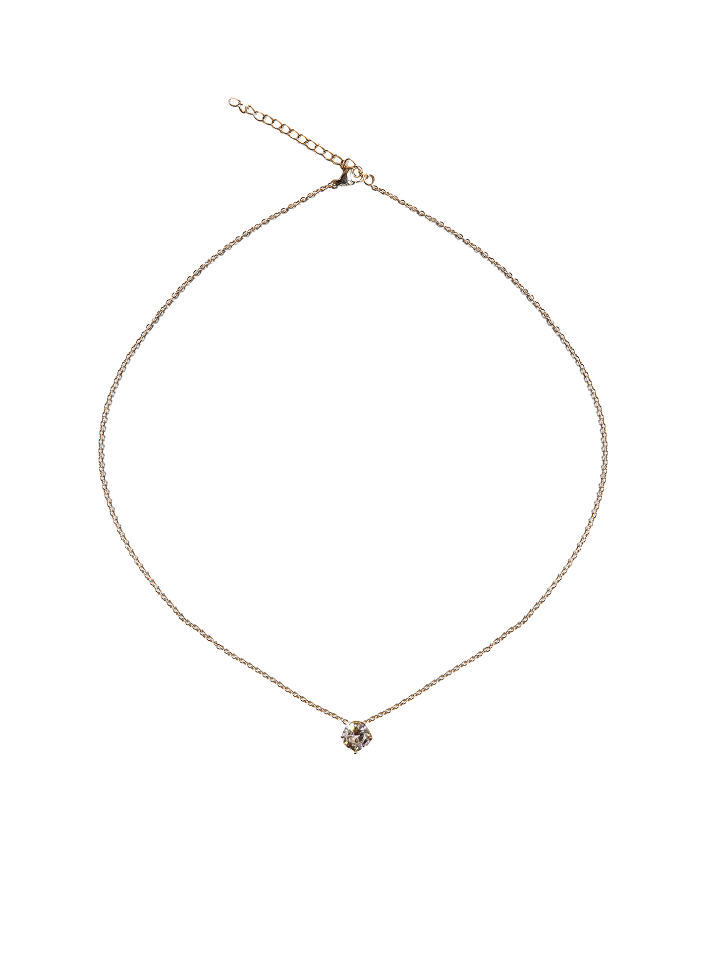 Ketting Aniek Diamant Groot - Goud