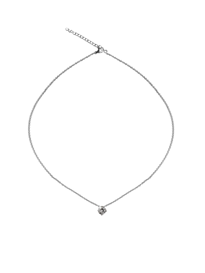 Ketting Aniek Diamant Groot - Zilver