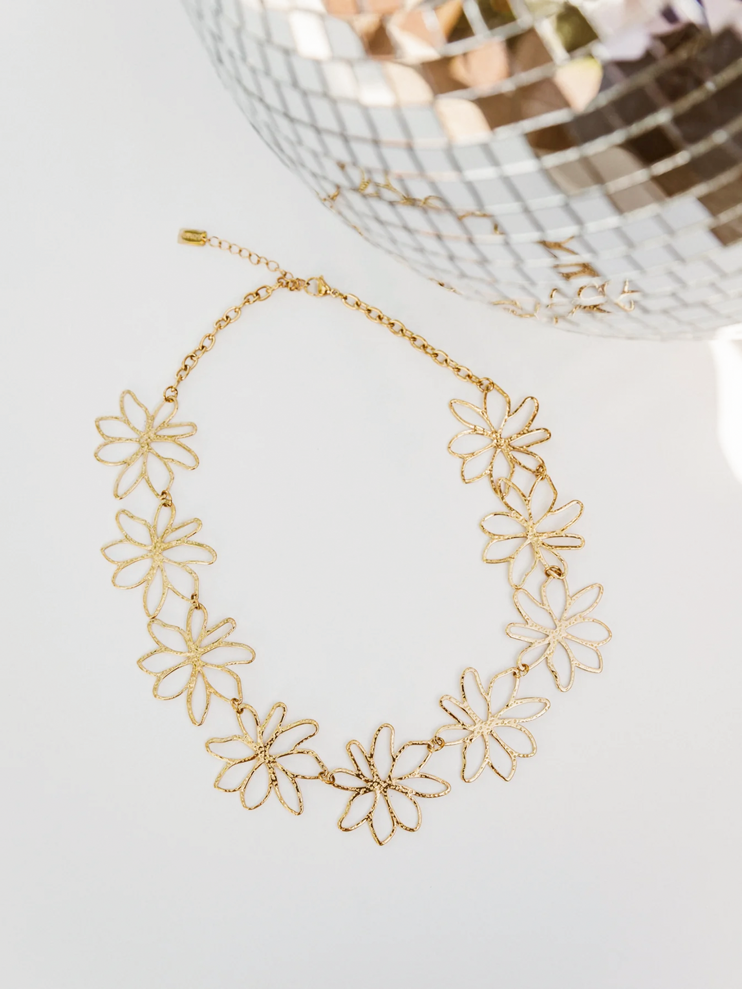 Ketting Bloom - Goud