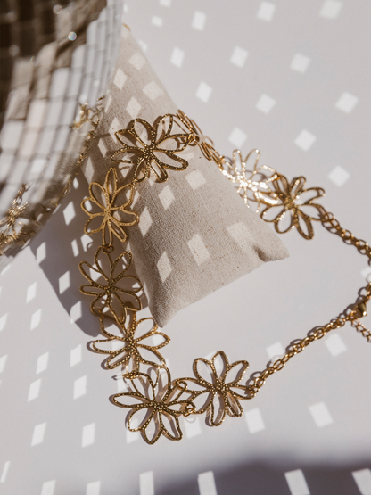 Ketting Bloom - Goud