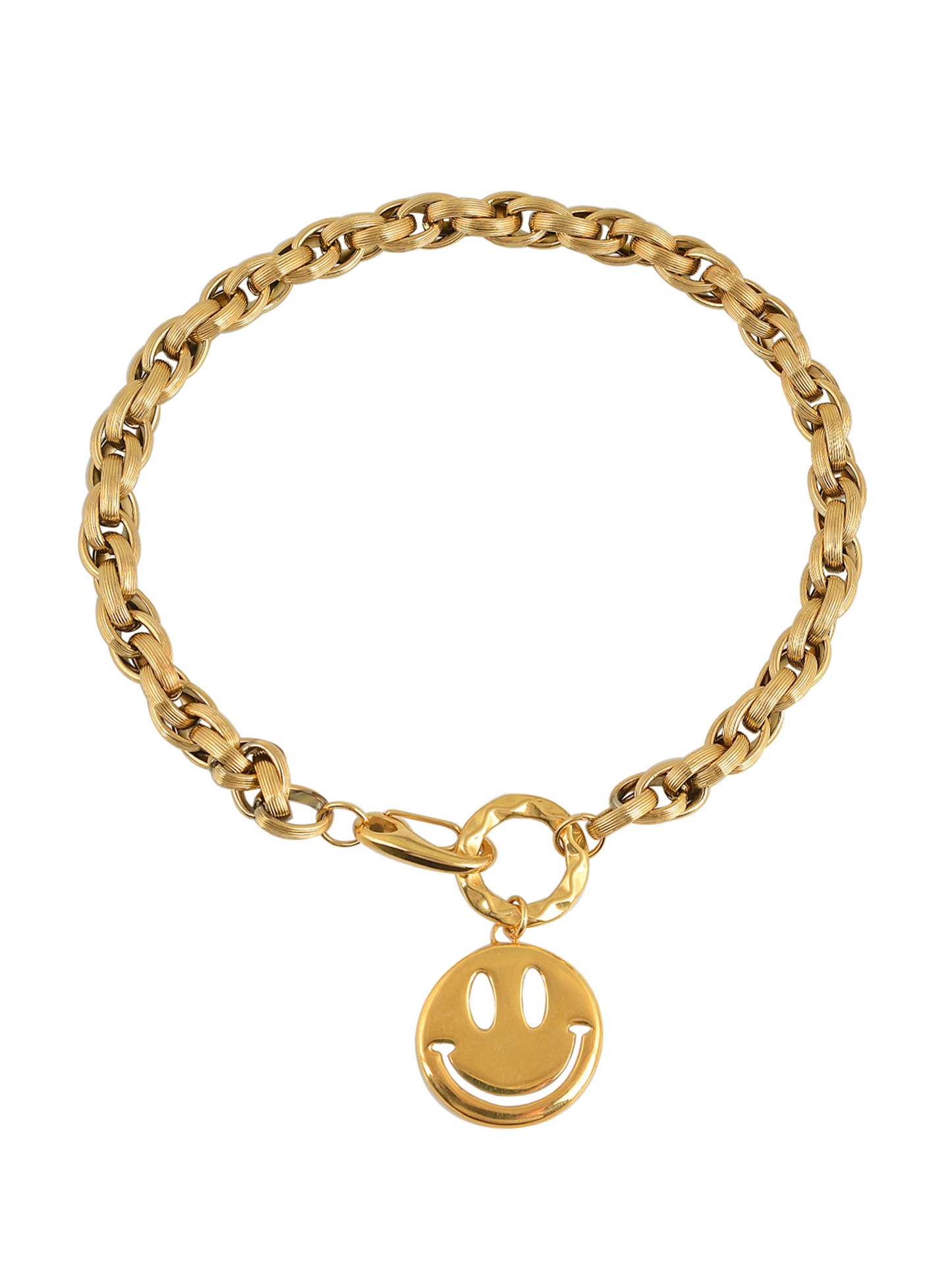 Ketting Fay Smiley - Goud