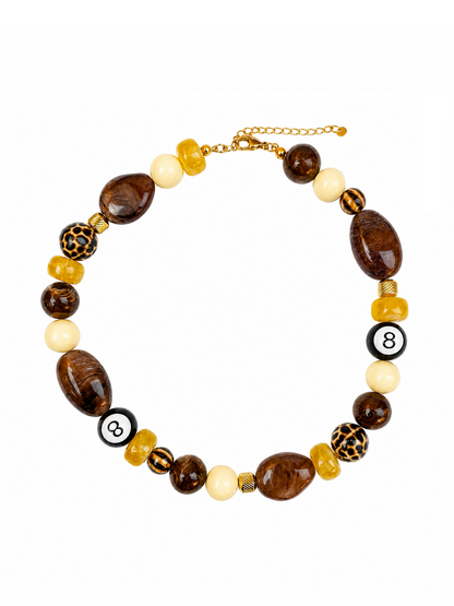 Ketting Golden Sofie - Bruin